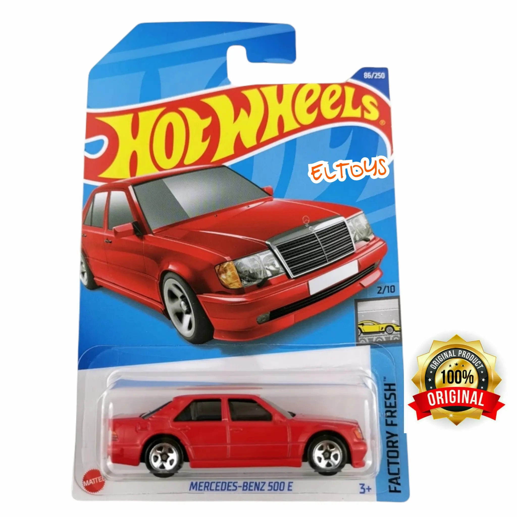 hotwheels mercedes benz 500 e