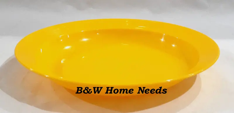 Piring Makan Plastik 8 Inch Hijau 2