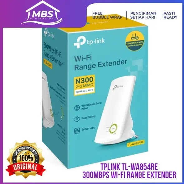TP-LINK TPLINK TL-WA854RE 300Mbps Wi-Fi Range Extender Tp link WA854 1