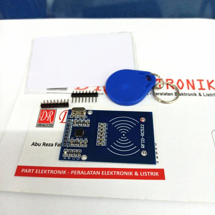 Harga Rrfid Module Jual Modul Rfid RF id RC522 RC 522 lengkap reader+keychain+mifare tag 1 ...