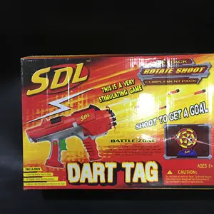 mainan soft gun Rotate gun dart tag gun