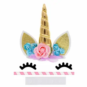 cake topper tanduk unicorn