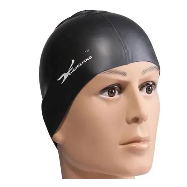 Topi Renang Chengxiang Silicone Swim Cap - SX01 - Black