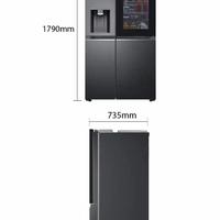 Gambar Kulkas LG Side by Side GC-X257CQES KulkasLG Inverter GCX257CQES GCX257 dari J B J Kota Administrasi Jakarta Selatan 2 Tokopedia