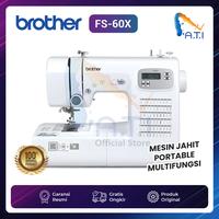 Gambar BROTHER Mesin Jahit FS60X Computerised Portable Multifungsi FS-60X dari ATI OFFICIAL STORE Kota Surabaya 2 Tokopedia
