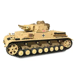 Heng Long 3858-1 2.4GHz 1/16 Scale Simulation Model PANZER-IV RC Tank
