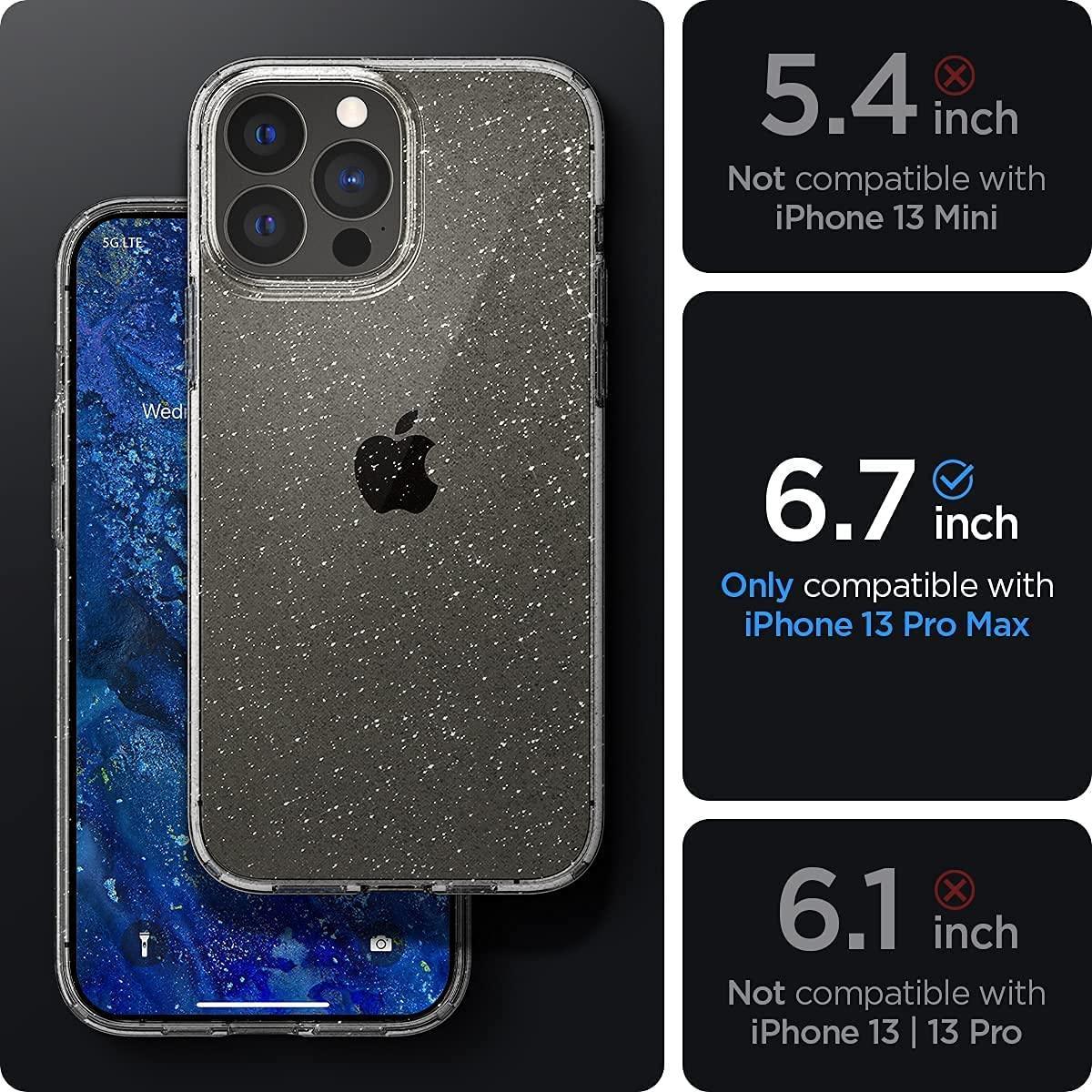 Case iPhone 13 Pro Max 13 Mini Spigen Liquid Crystal Clear TPU Casing