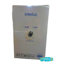 Gambar Kabel CAT5 EDGE Interluc FTP Cat5e Kabel Lan Outdoor berkualitas - CAT5E FTP 305M dari Cengli Store Kota Surabaya 2 Tokopedia