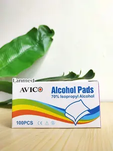 Kapas  Kertas  tisu Akohol Alcohol Avico Swab