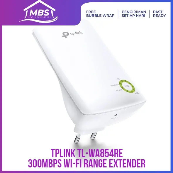 TP-LINK TPLINK TL-WA854RE 300Mbps Wi-Fi Range Extender Tp link WA854 0