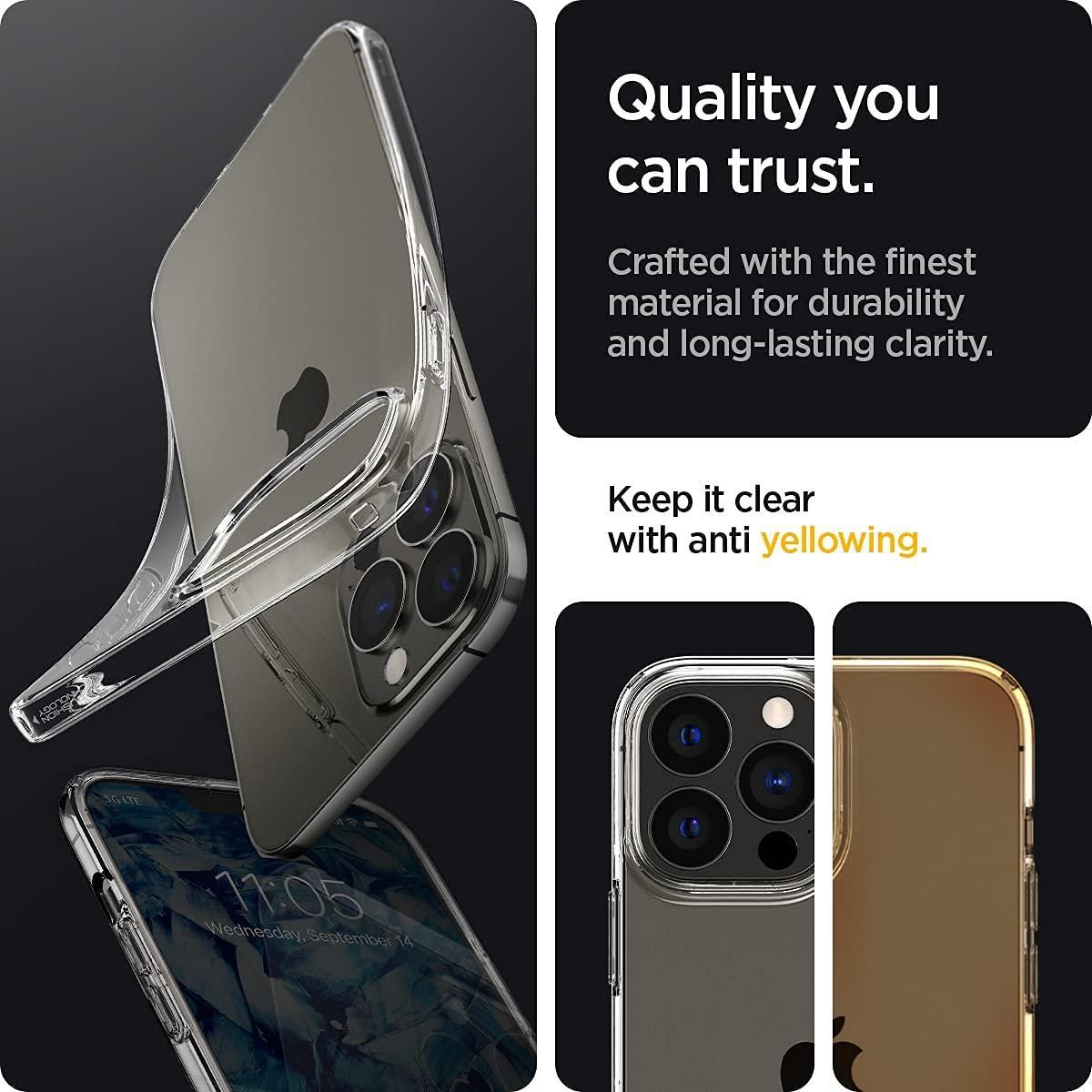 Case iPhone 13 Pro Max 13 Mini Spigen Liquid Crystal Clear TPU Casing