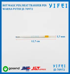 HOT MAGIC PEN / HEAT TRANSFER PEN WARNA PUTIH YIFEI-70972