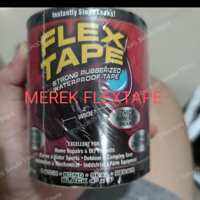 FLEX TAPE ASLI ANTI BOCOR perekat serbaguna bisa untuk semua bidang 0
