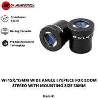 Gambar WF15X/15mm Wide Angle Eyepiece for Zoom Stereo with Mounting Size 30mm dari JavaIndoTech Official Kota Bekasi 3 Tokopedia
