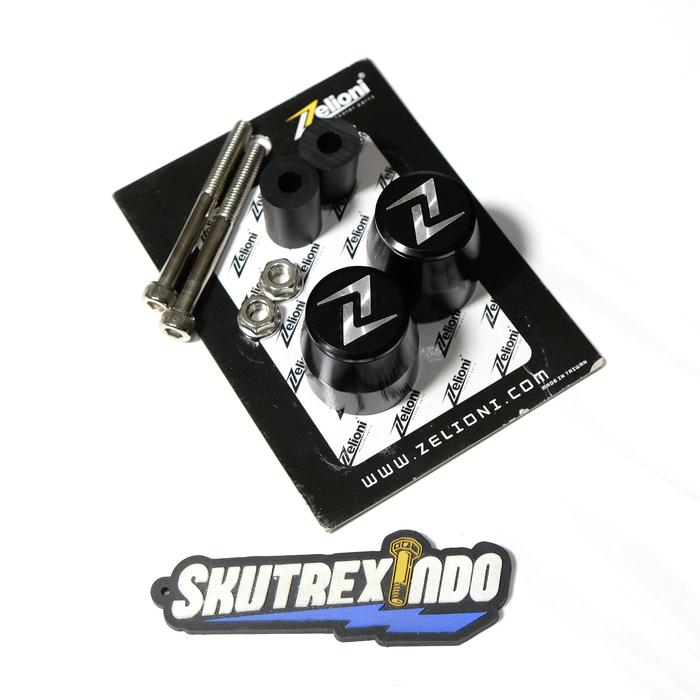 Gambar Bar End Stabilizer Zelioni Black Vespa Sprint Prima LX S dari Skutrexindo Kota Surabaya Tokopedia