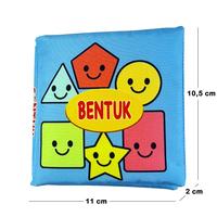Gambar Buku Kain/Buku Bantal/Softbook: Bentuk dari TokoPipo_NEW Kota Bandung 2 Tokopedia