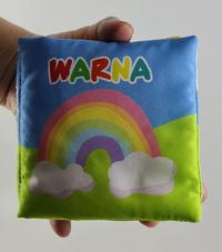 Gambar Buku Kain/Buku Bantal/Softbook: Warna dari TokoPipo Kota Bandung 3 Tokopedia