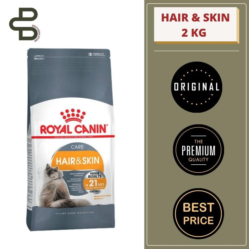 ROYAL CANIN HAIR & SKIN 2 KG FRESHPACK // MAKANAN KERING KUCING 1