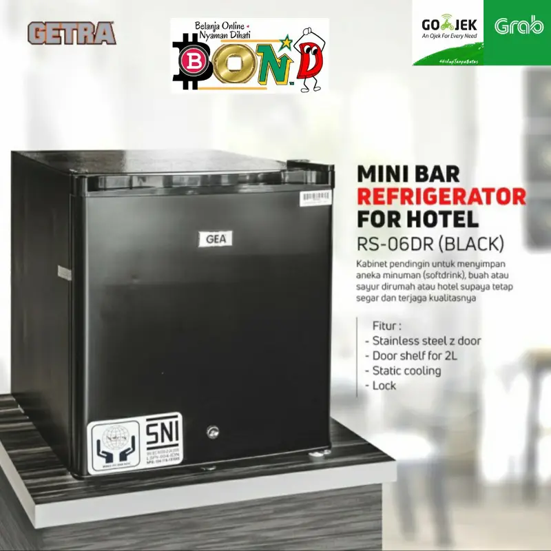GEA Kulkas Portable RS 06DR | RS-06DR Mini Bar 2 warna Garansi Resmi 2
