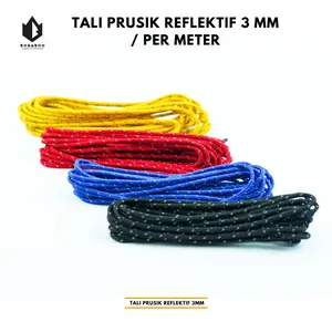 TALI PERUSIK REFLEKTIF 3 MM - perusik reflective - tali perusik nyala