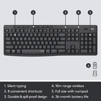 Gambar Logitech MK295 Silent Wirelles Combo Keyboard+Mouse dari Jaya Komputa Kota Administrasi Jakarta Pusat 2 Tokopedia