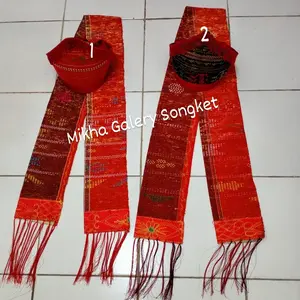 Stola Hande Hande Ulos Sadum Anak+Topi Ulos Sadum Anak