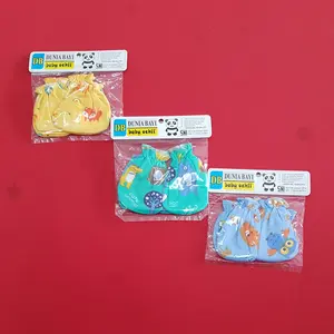 OCHI (3pcs) Sarung Tangan +Kaki Warna Print