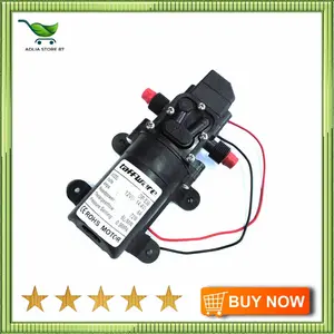 Taffware Pompa Air Elektrik High Pressure 12V 72W 130PSI - DP-538