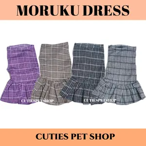MORUKU DRESS ANJING KUCING / DRESS PREMIUM ANJING KUCING BAJU ANJING