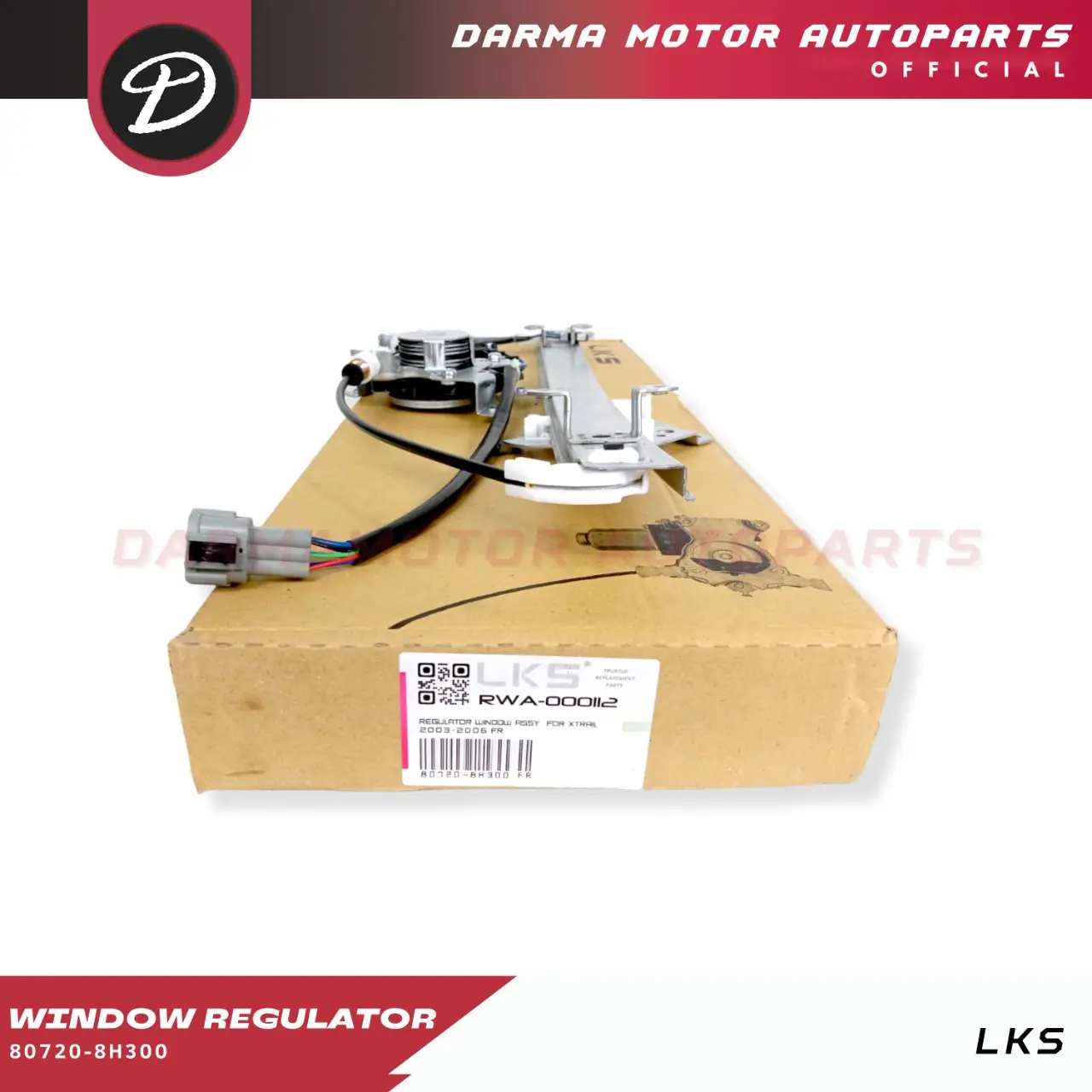 REGULATOR REL KACA PINTU DEPAN NISSAN FRONT XTRAIL 2003-2006 LH RH