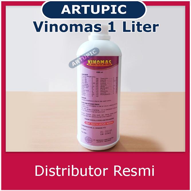 Gambar Vinomas 1 Liter Vit B Komplek Asam Amino Ayam Domba Kambing Sapi Babi dari Artupic Peralatan Peternakan Kota Tangerang Selatan Tokopedia