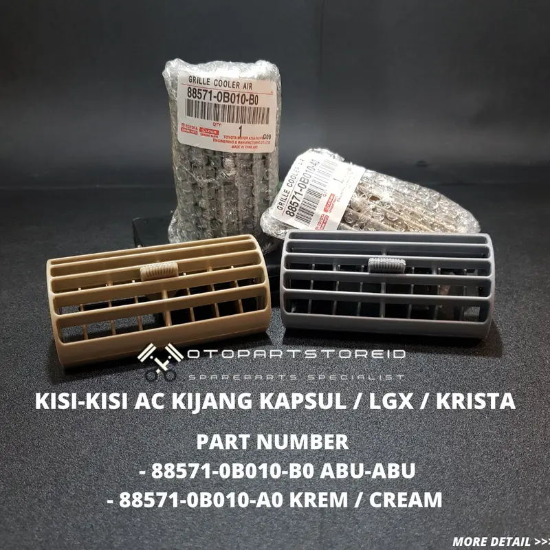 KISI KISI AC DOUBLE BLOWER KIJANG KAPSUL KRISTA LGX 0