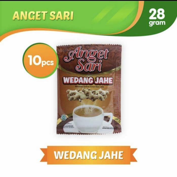Gambar wedang jahe anget sari 10 sachet dari toko agus mawar Jakarta Utara Tokopedia