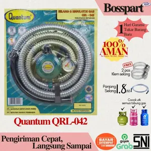 Quantum Regulator Gas / Paket Regulator Selang Quantum QRL-042