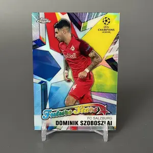 Kartu Bola Topps Chrome 2021 Future Stars Dominik Szoboszlai Salzburg