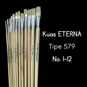 Kuas Lukis Eterna No 1 - 12