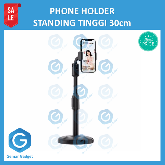 Gambar Phone Holder Standing Lazypod Tiktok dari GemarGadget Kota Surabaya Tokopedia