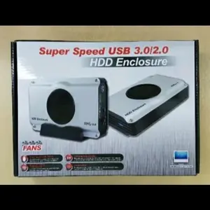 Casing Harddisk 3,5 inch SATA USB 3.0 with Fan Blower