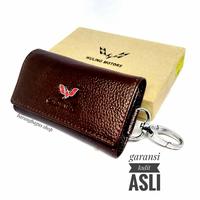 Gambar Dompet kulit STNK gantungan kunci Mobil Wuling (garansi kulit asli) - Hitam dari barangbagus shop Kab. Bandung 5 Tokopedia