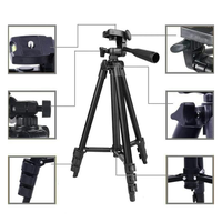 Gambar Tripod 3120 Hitam Holder U Kamera HP Smartphone Murah dari GemarGadget Kota Surabaya 2 Tokopedia