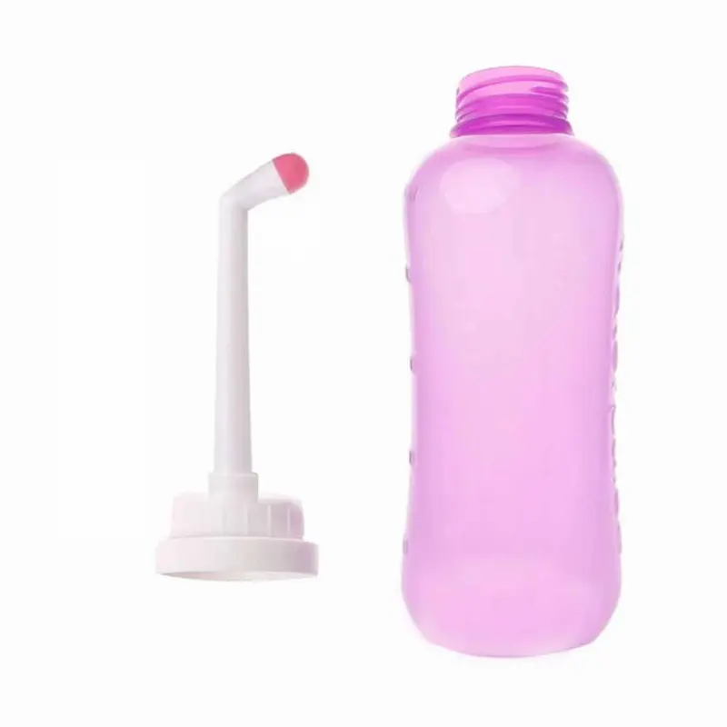 Botol semprotan cebok toilet portabel travel cebok lansia 560 ML-GM14 1