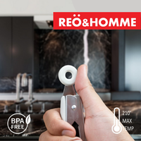 Gambar Reo&Homme Capit Makanan Tahan Panas BPA free Silicone Tongs 26.5cm dari Reo & Homme Living Kota Bogor 3 Tokopedia