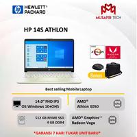 Gambar LAPTOP HP 14s Athlon 3050 4GB 512ssd Vega2 W10+OHS 14.0FHD IPS Blit - UNIT ONLY dari MUSAFIR TECH Kota Administrasi Jakarta Selatan 1 Tokopedia
