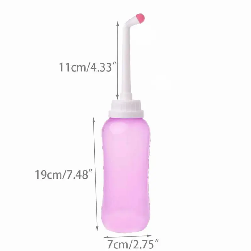 Botol semprotan cebok toilet portabel travel cebok lansia 560 ML-GM14 4