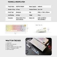 Gambar Fantech MAXFIT67 MK858 65% Wireless Keyboard Gaming Mechanical dari Techno Computer Bali Kota Denpasar 5 Tokopedia