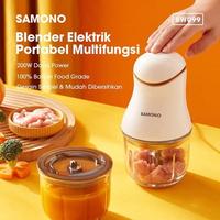 Gambar SAMONO Mini Food Processor Chopper 300 ml SW099 SW-099 - SW-099S Pink dari amac electronic store Kota Tangerang 2 Tokopedia