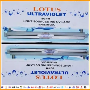 UV Lotus 12 GPM Lampu Ultraviolet Depot Isi Ulang Air Minum