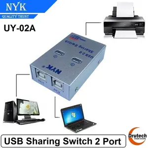USB Sharing Data Switch for Printer 2 Port