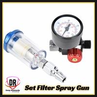 Gambar Water Filter plus Konektor dan Manometer Spray gun dari Deny OLshop Kab. Bandung 2 Tokopedia
