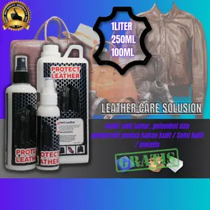 pembersih leather cleaner, Semir anti jamur tas kulit, jaket kulit dll